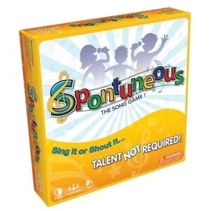 The Song Game - Yellow Party Board Game